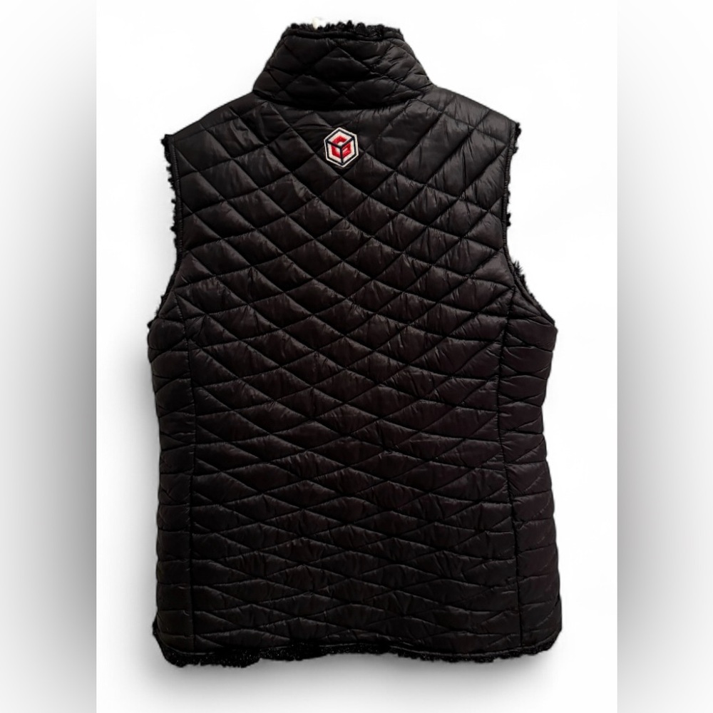 Steve Madden Black Quilted Vest